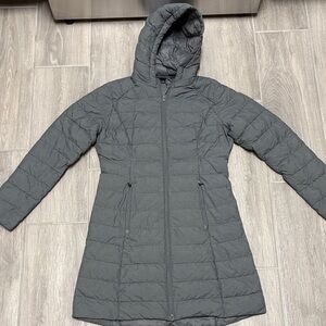 Women's Gray Puffer Jacket